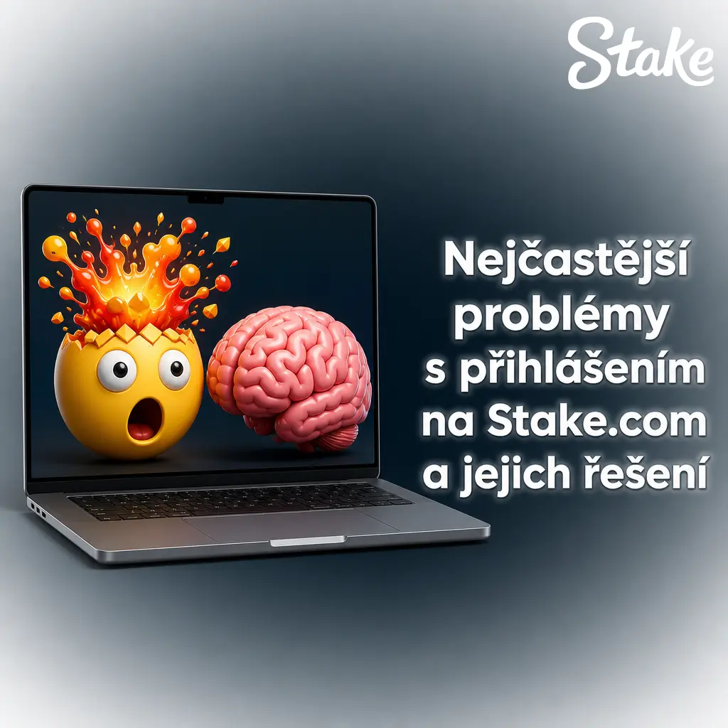 Tabulka nejčastějších problémů s přihlášením na Stake.com a jejich rychlých řešení