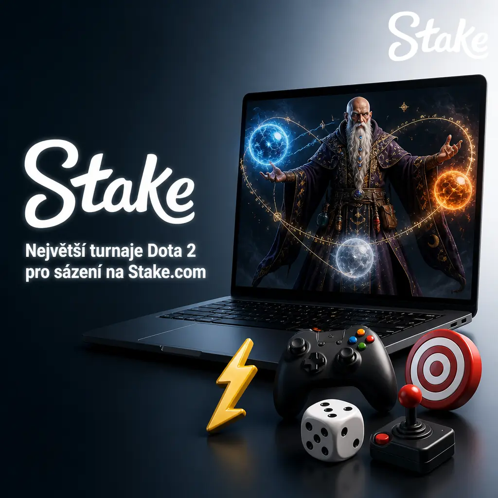 Největší turnaje Dota 2 jako The International, ESL One nebo PGL Major pro sázení na Stake.com v roce 2026