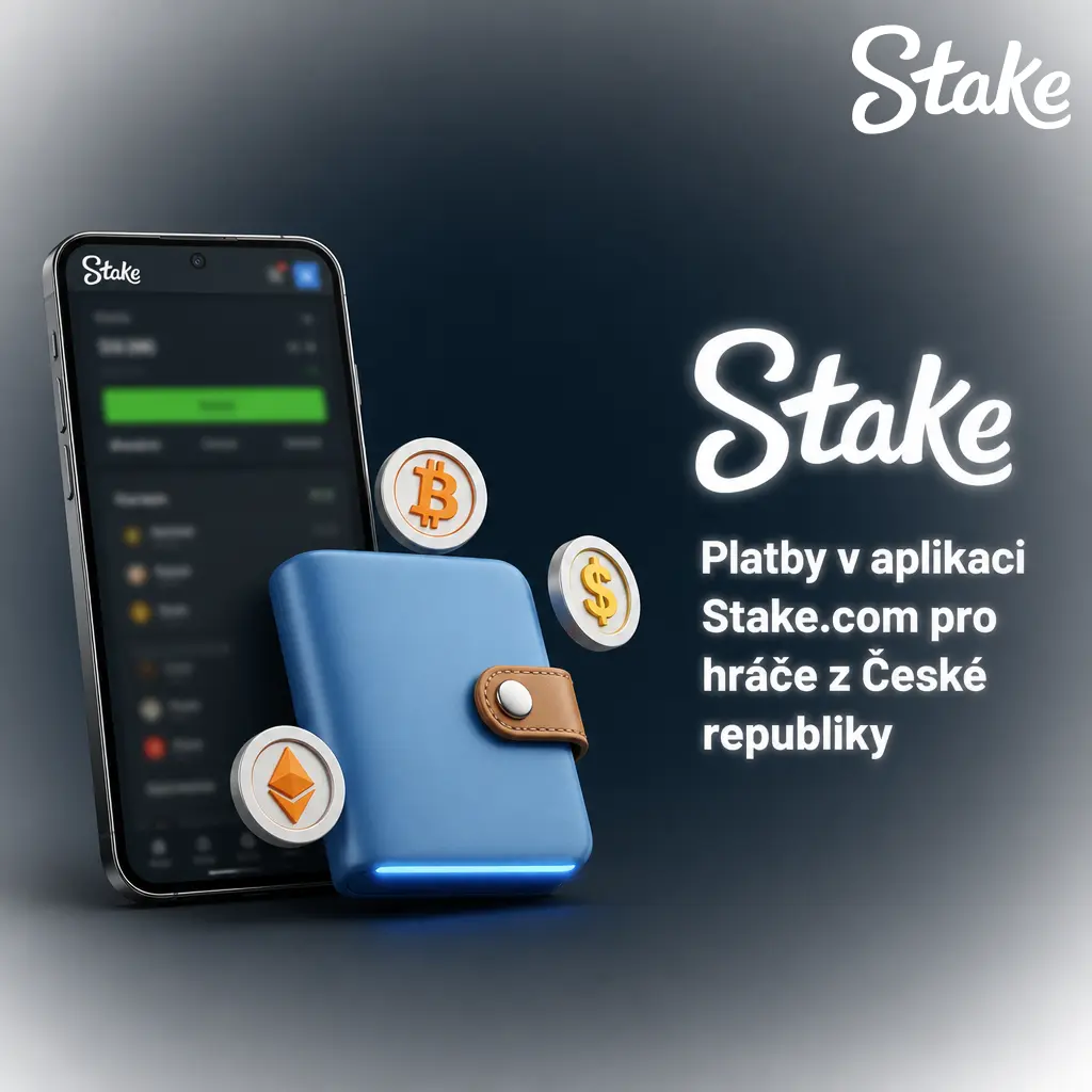 Platební metody v aplikaci Stake.com pro české hráče – karty, Apple Pay, Google Pay, SEPA a kryptoměny