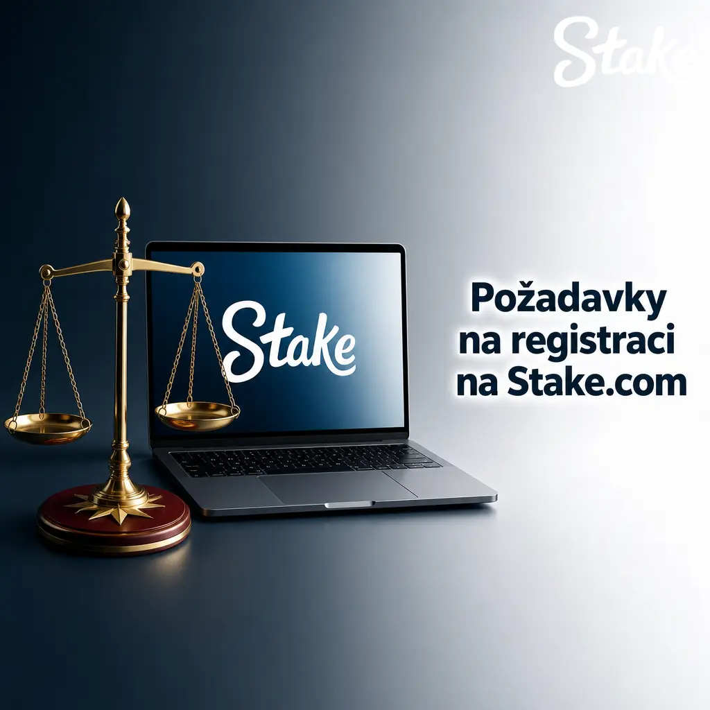 Požadavky na registraci Stake.com: věk 18+, e-mail, doklad totožnosti a adresy, jeden účet na osobu.