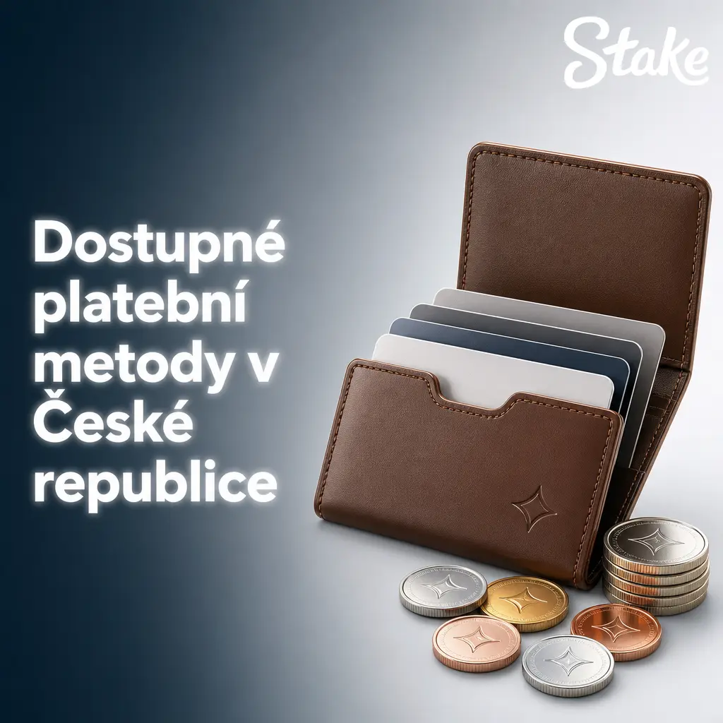 Přehled platebních metod na Stake.com pro ČR s limity vkladů a výběrů bez poplatků