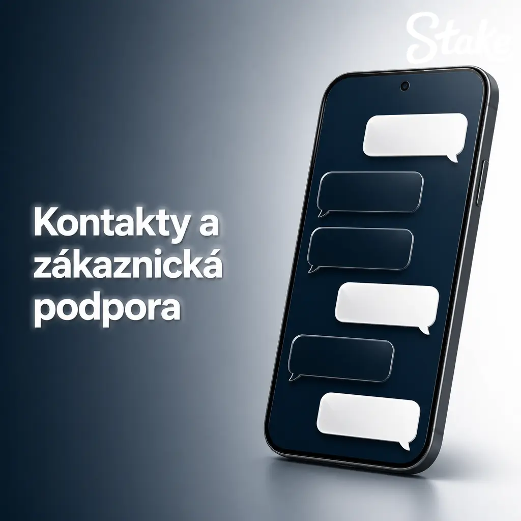Nepřetržitá zákaznická podpora Stake.com – živý chat, e-mail a centrum nápovědy pro hráče z České republiky