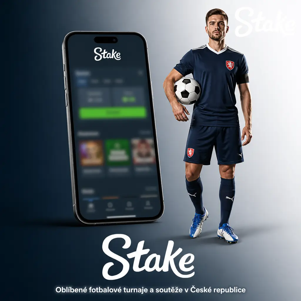 Přehled nejoblíbenějších fotbalových turnajů a soutěží v ČR se sázkovými trhy na Stake.com, včetně Chance Ligy a Premier League.